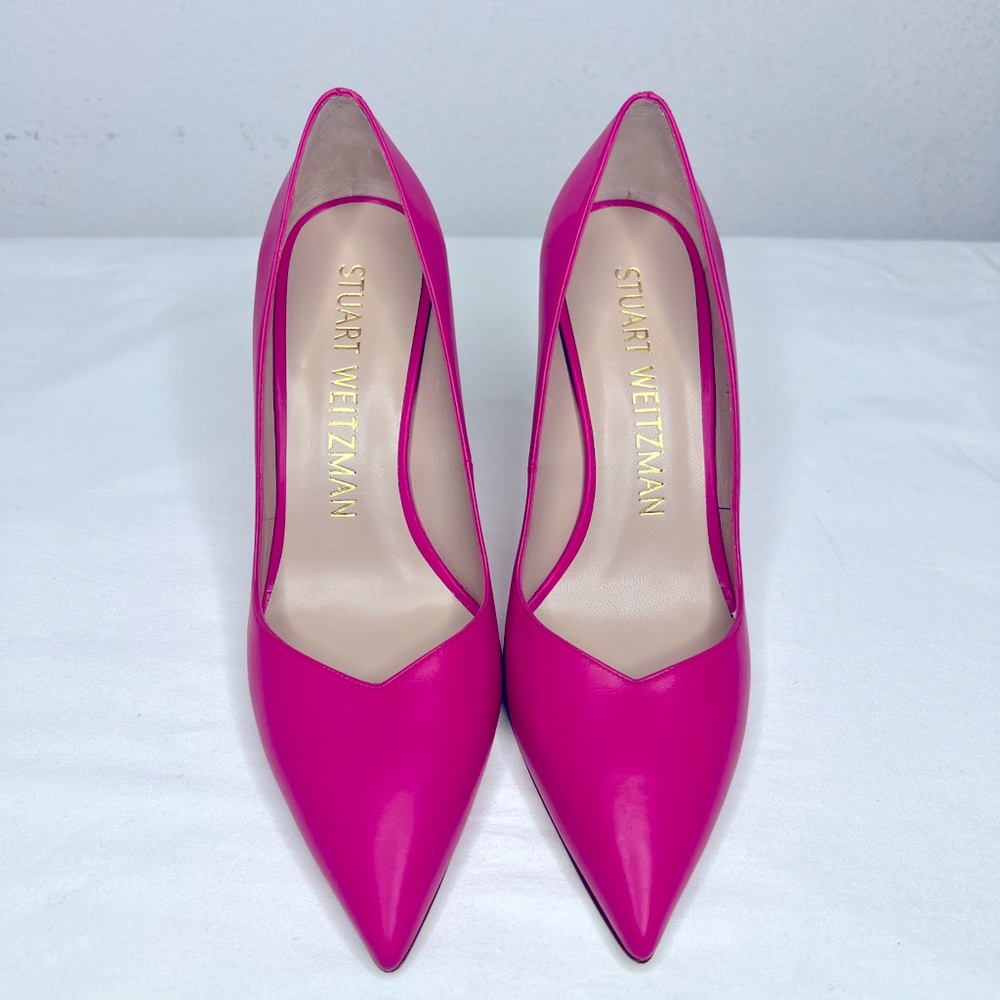 Stuart Weitzman Pink Pointed Heels